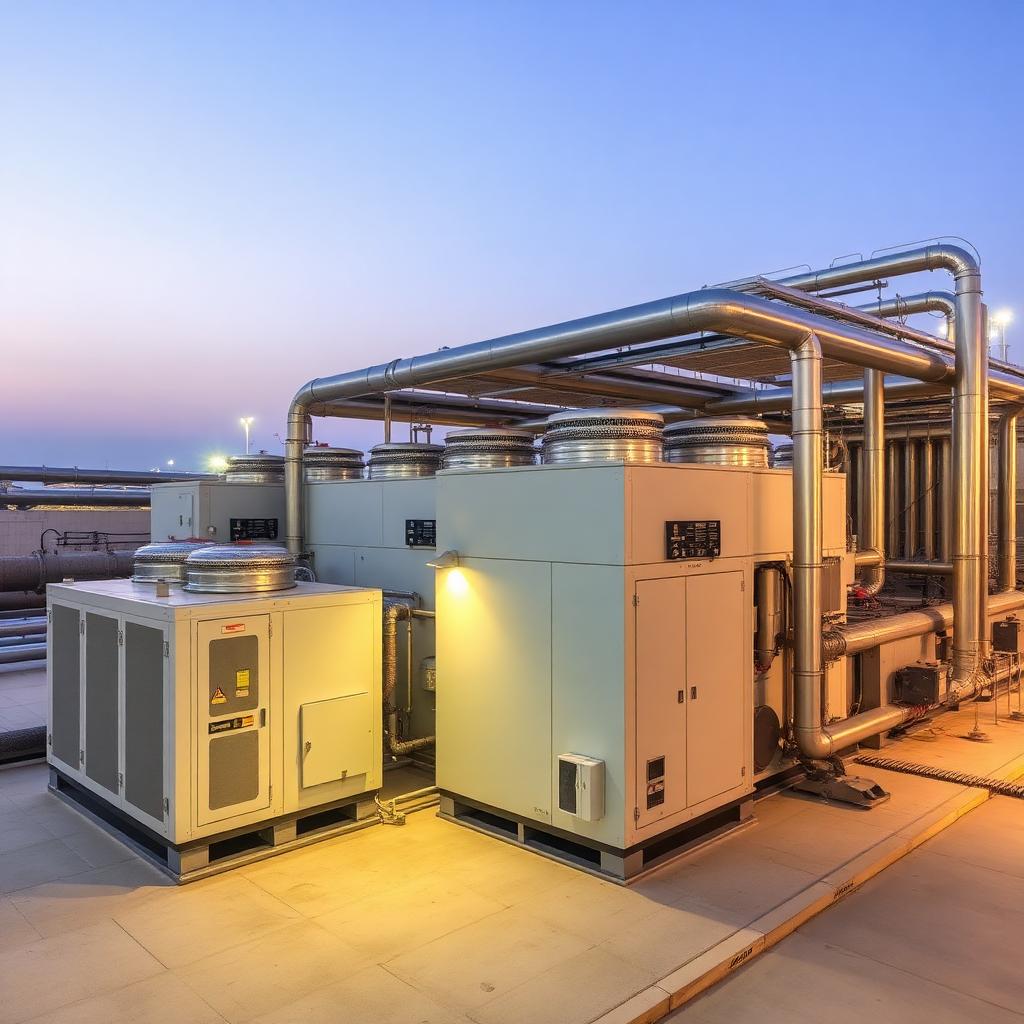 Dubai Metro Cooling Plants